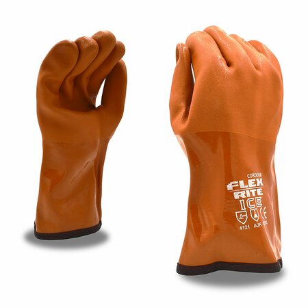 CORDOVA Supported, FLEX-RITE ICE, PVC, Thermal Gloves, XL, 12PK 5325XL